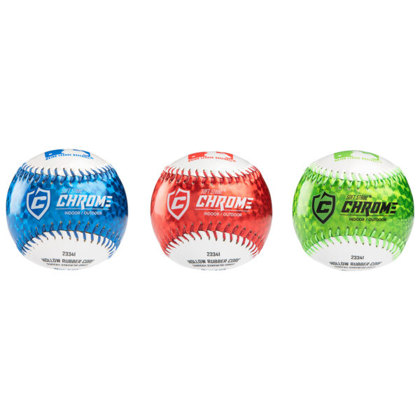 Franklin Soft Strike Chrome T-Balls - 3-Pack