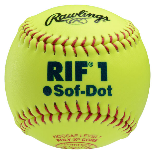 Rawlings 11" ASA RIF 1 Soft-Core Fastpitch Ball