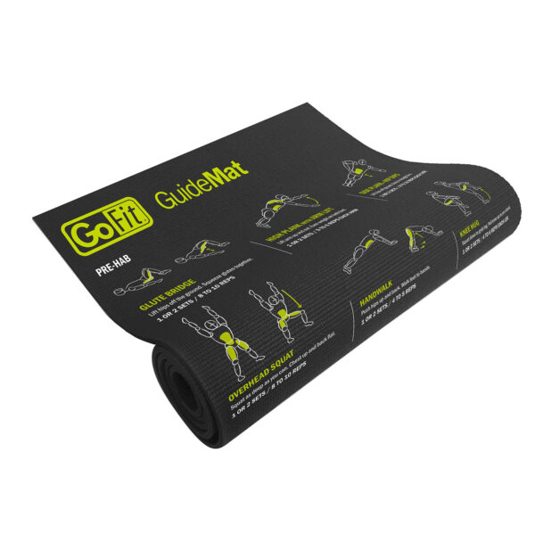 GoFit Exercise Guide Mat 72" x 24"